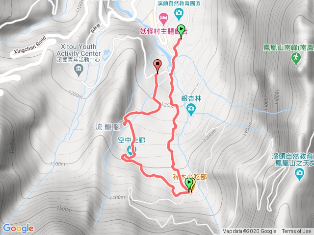 溪頭神木步道與林道