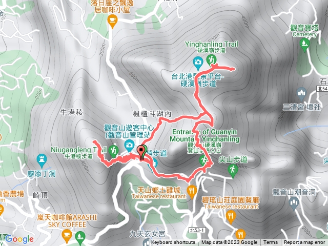 耶誕走走觀音山