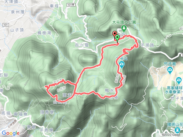 大台北縱走5連峰