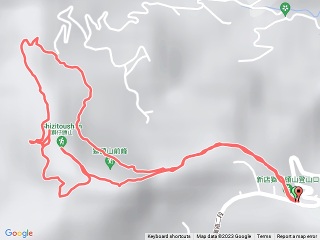 小百岳獅仔頭山登山步道20231101