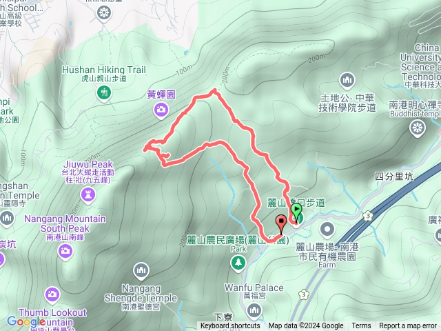 2024/9/20南港麗山轉四獸山步道預覽圖