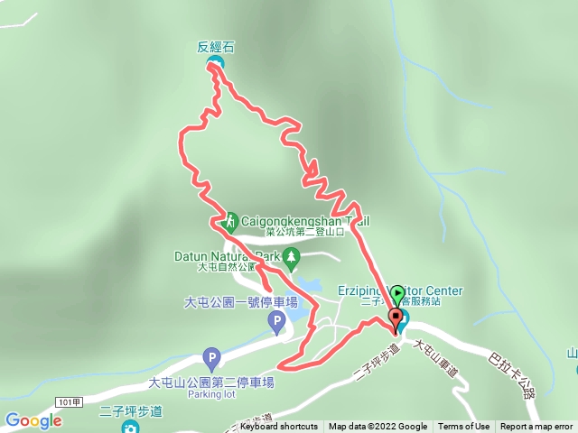 菜公坑步道o形環狀