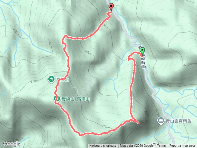 20260522雙溪-雙泰公路15.7K-烏山尖-豎旗山南峰-豎旗山-豎旗山北稜-埤頭吳家大厝-雙泰公路14.3K