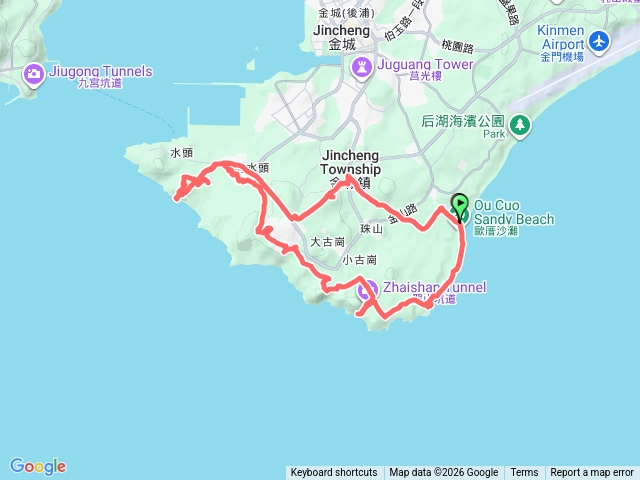 歐厝沙灘→茅山塔預覽圖