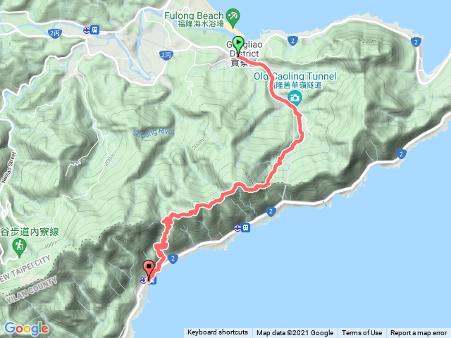 雪山尾稜 嶐嶺古道 福隆山-大里