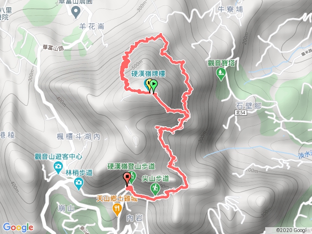 Day 35尖山步道接北橫古道全段上硬漢嶺健走
