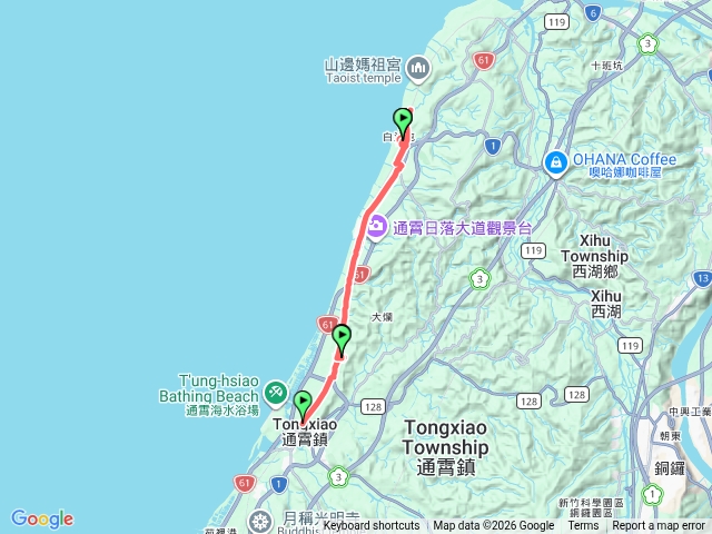 115/4/18-通霄→慈后宮-白沙屯車站-拱天宮-山媽祖