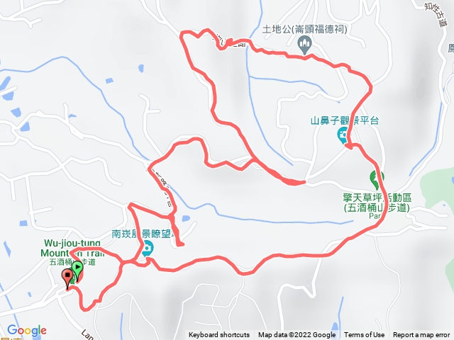 五酒桶山迷路之旅