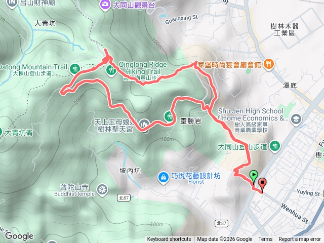 樹林大同山青龍嶺