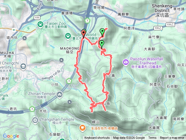 魚猴13連峰環走（未竟）預覽圖