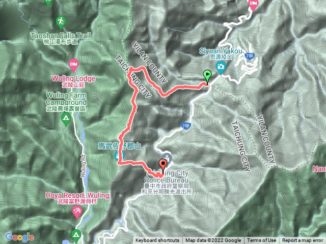 2022-08-19 羅馬縱走 (羅葉尾山-馬武佐野郡山) 含路點及營地