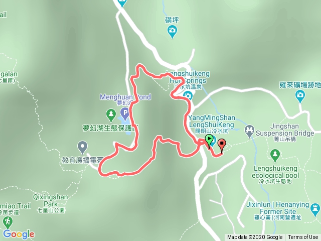 陽明山夢幻湖步道