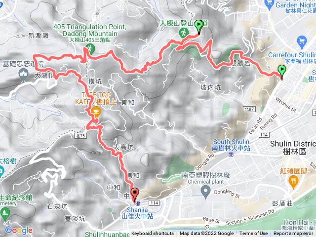 青龍嶺-大棟山-山佳