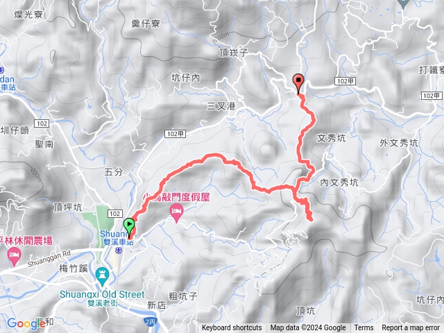 雙溪 ~ 西九份坑山&九份坑山&觀日峰