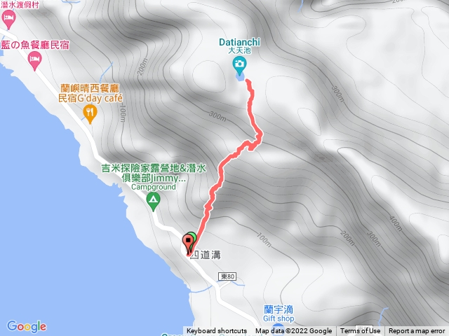 梅雨季後的蘭嶼大天池