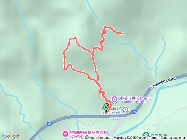 2025-12-12 週六砍不停先走：平水紙坑四叉路越嶺平林山 探路1