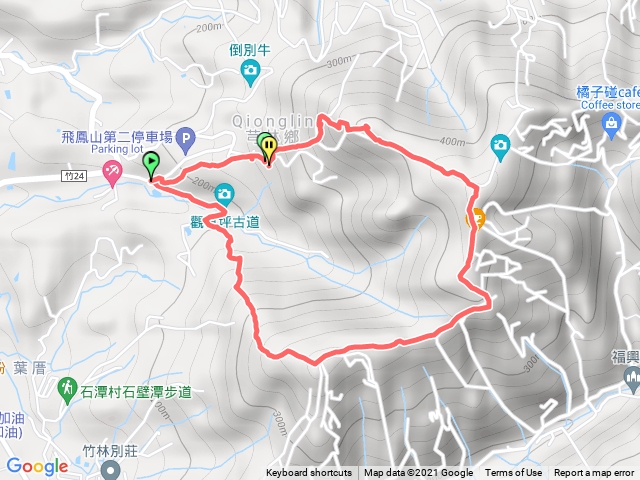 中坑山飛鳳山O型
