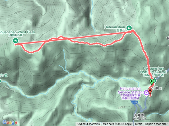 合歡山北西峰預覽圖