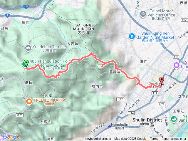 2025微笑山線大縱走尋寶集章任務微笑山線：【大棟山系】405高地段20251227162604