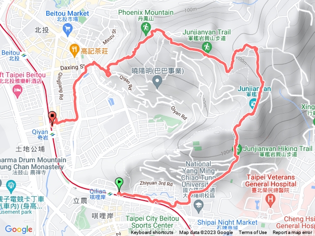 軍艦岩、丹鳳山親山步道20230825