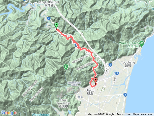 2021.03.01 淡蘭古道 南路 ( 坪林到礁溪 )