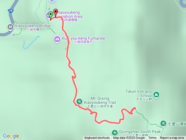 七星山主峰觀日出