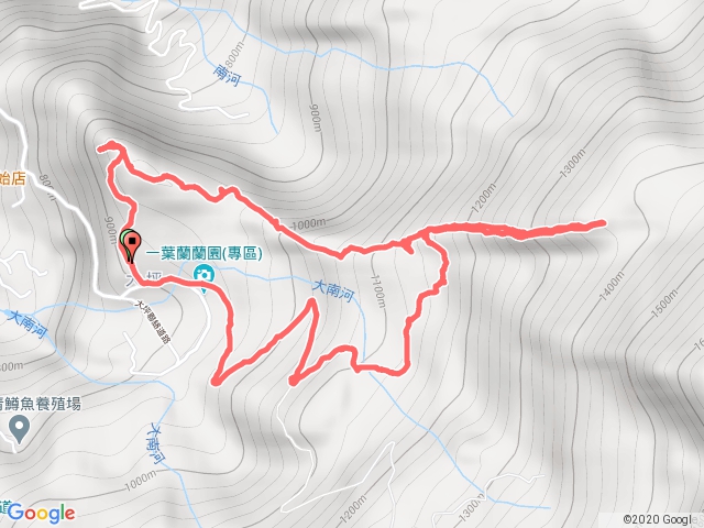 紅毛山連走無名山、大坪林道O形