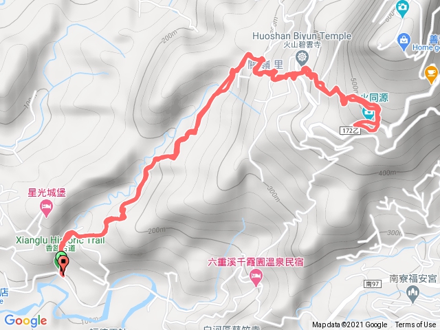 六溪香路古道-碧雲寺-水火同源