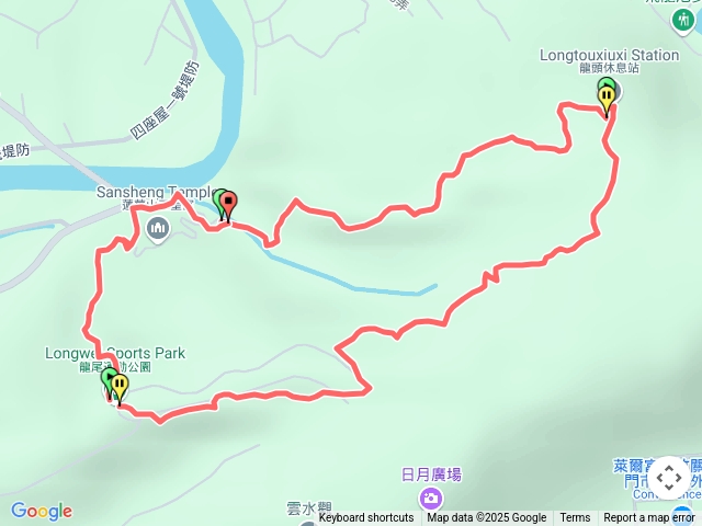 新竹新埔蓮華山步道環狀