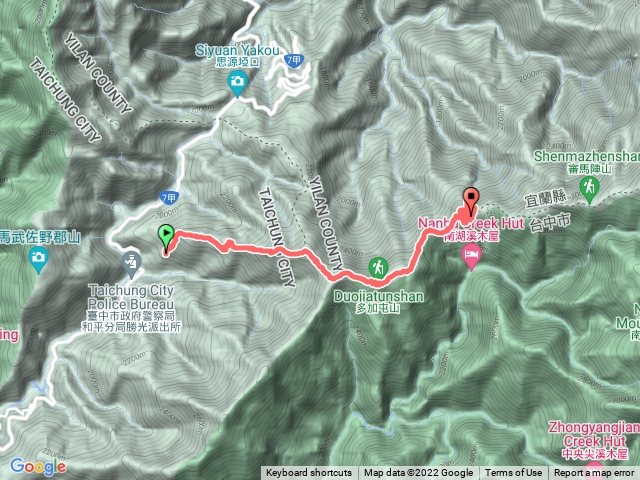 南湖累死路線D1