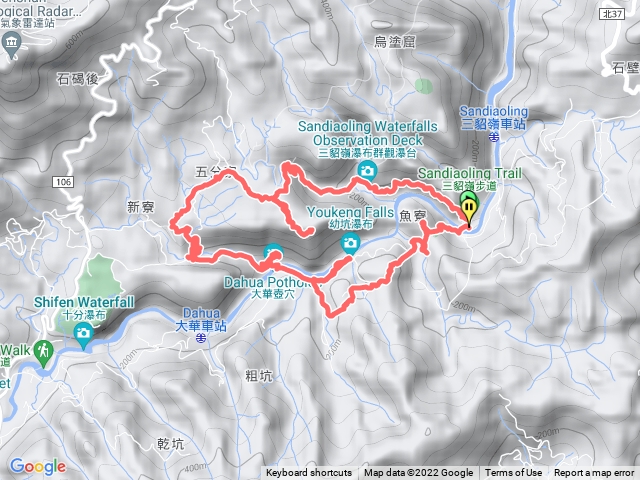 1110827三貂嶺十瀑四山