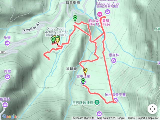 溪頭空中走廊妖怪村
