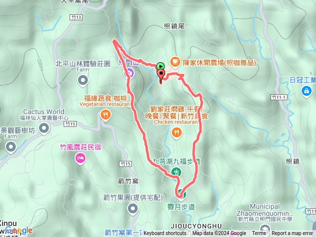 九芎湖步道群(霽月步道、九福步道、觀南步道)