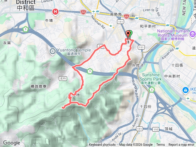 外挖子山、光明頂、南勢角山！預覽圖