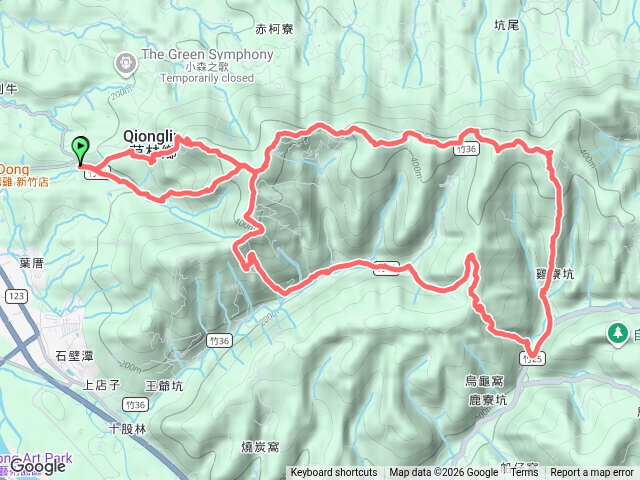 飛鳳山-顯伯公-鹿寮坑-王爺坑-大O訓練預覽圖
