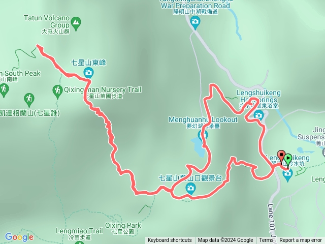 20240824七星山主峰東峰、夢幻湖（冷水坑進出）