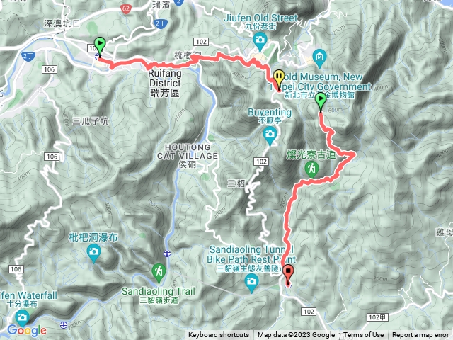 淡蘭北路瑞芳至牡丹