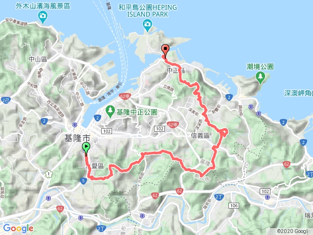 基隆郊山步道縱走系列