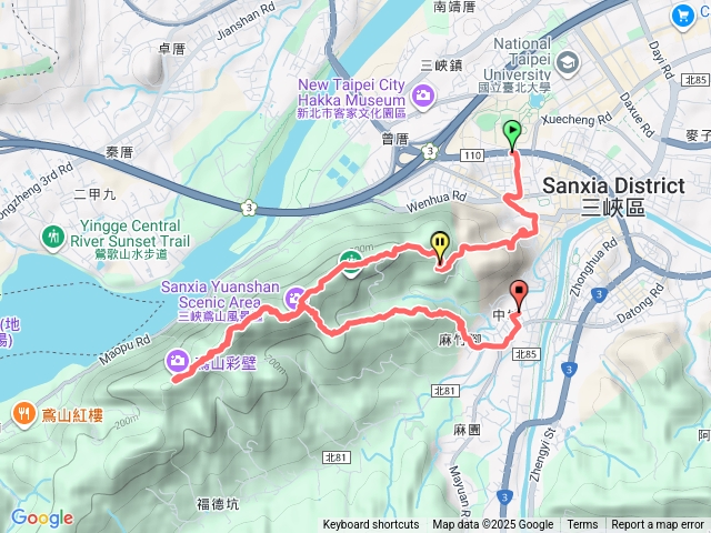 2025微笑山線大縱走尋寶集章任務微笑山線：【鳶山山系】鳶山彩壁段202511081250預覽圖