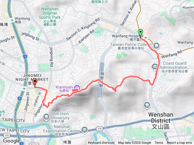 仙跡岩步道萬芳醫院-景美預覽圖