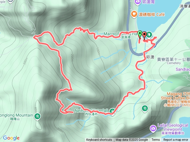 20251108六六登山隊貢寮卯澳福卯古道西東線O形