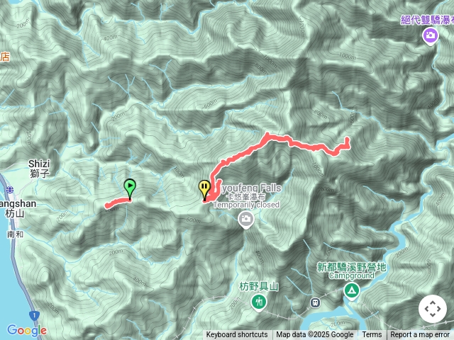 霧里乙部落-舊內文社-霧里乙山東北峰-霧里乙山-霧里乙南山-獅子頭山