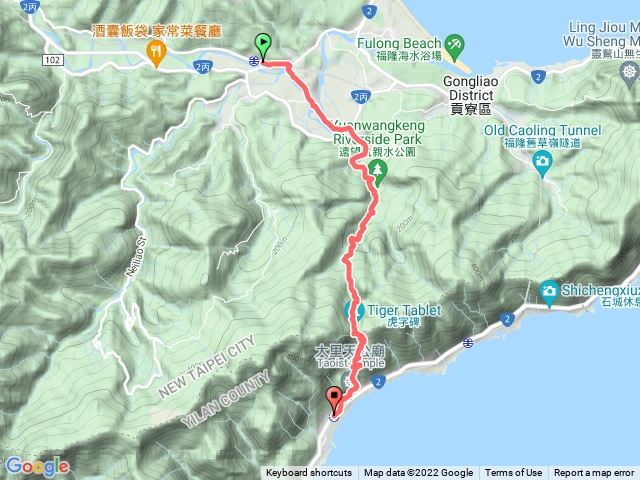 草嶺古道