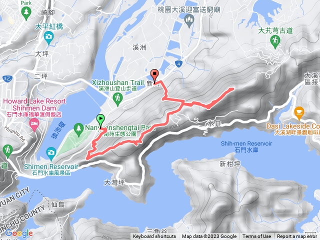 小百岳集起來溪洲山步道(福山巖登山步道)202304111244