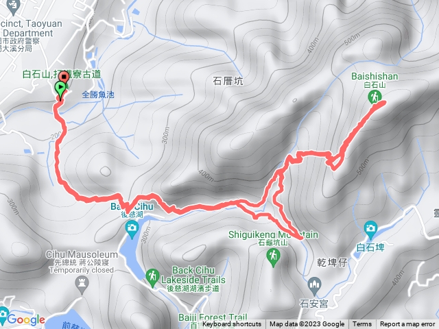 打鐵寮上白石山