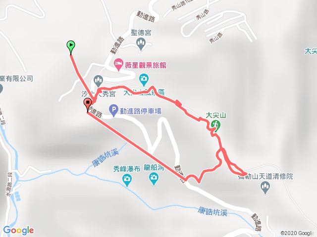 汐止大尖山步道（天秀宮登山口）