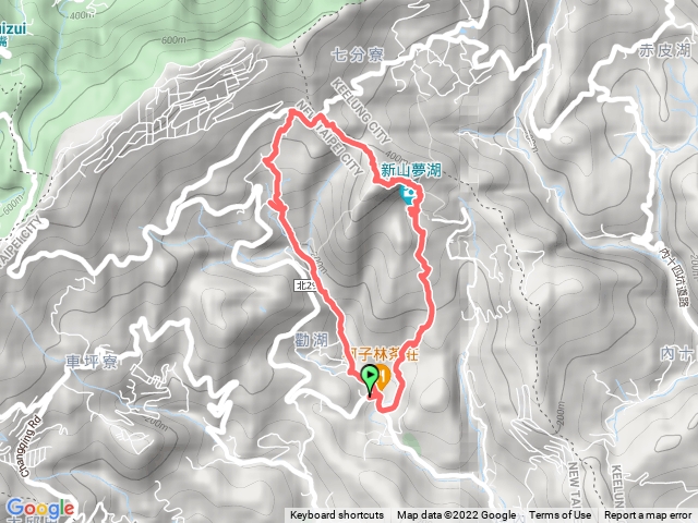 五指山新山O行連走