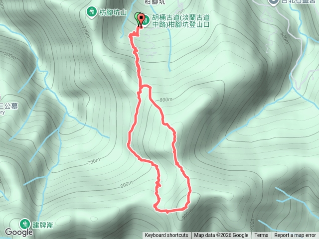 柑腳坑6號高海宅～胡桶古道～胡桶鞍部～尖山湖越嶺古道～梳妝頂山～梳妝樓山除草修徑之旅！預覽圖