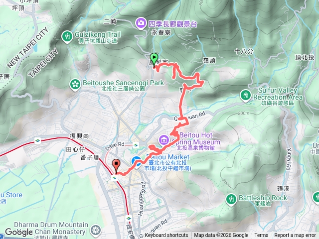 20260702 北投水道巡禮 - 鳳梨宅至捷運北投站