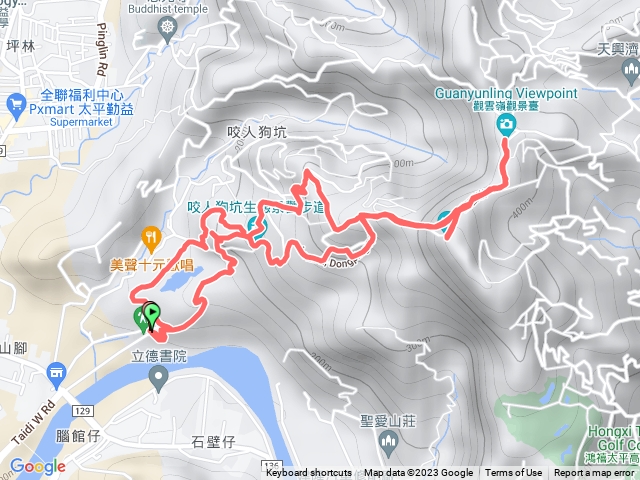 三汀山 咬人狗步道